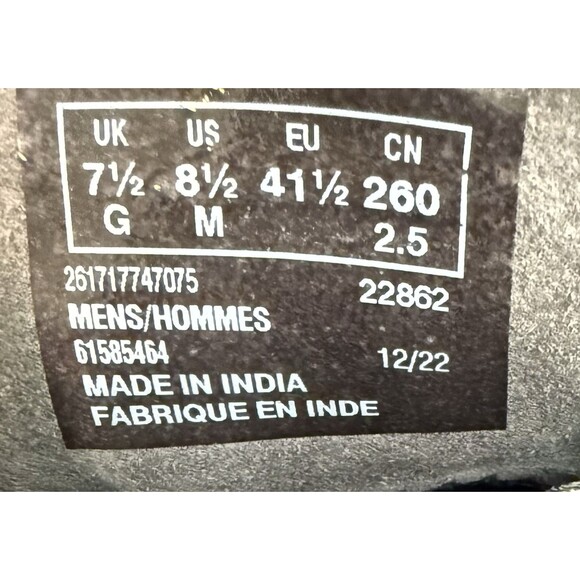 Clarks Men’s Black Leather Slip On Loafers 8.5M Comfort Shoes 26171747075 - Picture 6 of 6